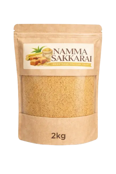 Buy natural jaggery 2kg family pack online in India